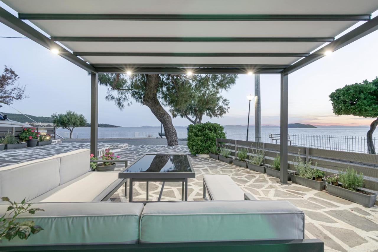Magda Rooms "Sea View" เนโอสมาร์มาราส ภายนอก รูปภาพ