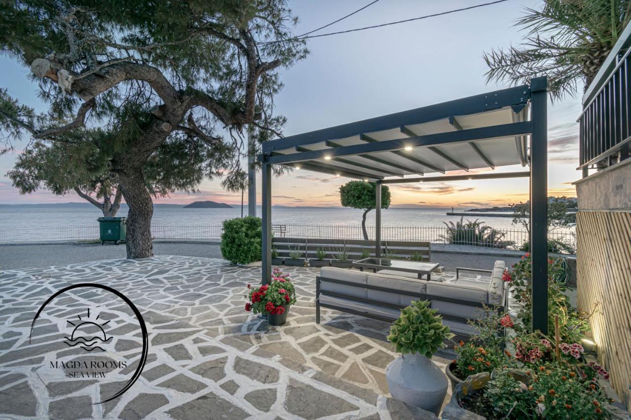 Magda Rooms "Sea View" เนโอสมาร์มาราส ภายนอก รูปภาพ